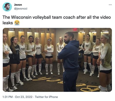 Wisconsin Volleyball Team Explicit Photo Leak